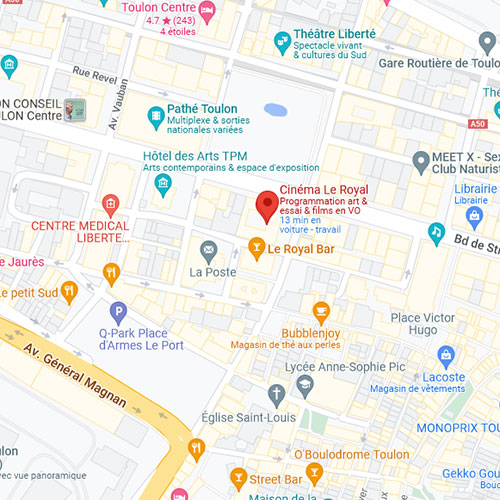 Google Maps Théâtre Liberté